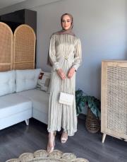 saten kraş elbise 2