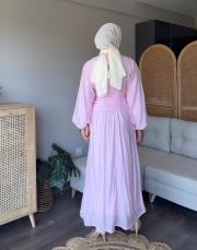 korsajlı vual elbise 2