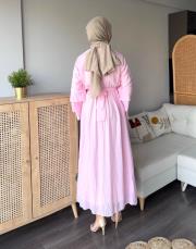 volanlı vual elbise 4