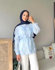 fırfırlı vual gömlek