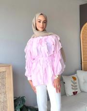 fırfırlı vual gömlek