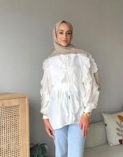 fırfırlı vual gömlek