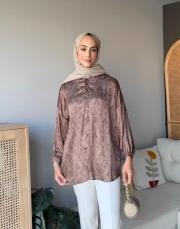 şal desen gömlek