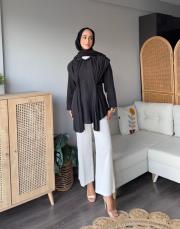 sırtı pileli gömlek 2