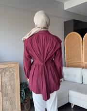 sırtı pileli gömlek 2