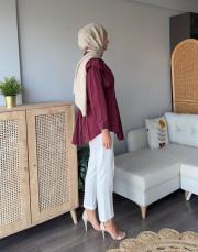 sırtı pileli gömlek 3