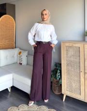 çift kemerli pantolon 2