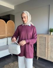 baskılı sweatshirt