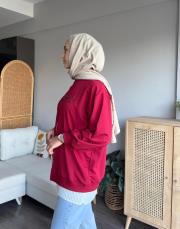 önü fermuarlı sweatshirt 2