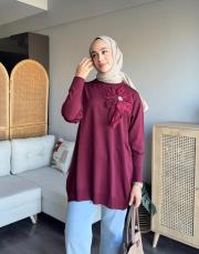 zambak merserize tunik