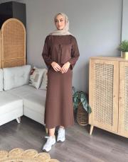 elbiseli triko takım 2