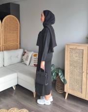 elbiseli triko takım 3