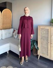 elbiseli triko takım