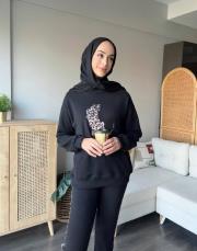 leopar eşofman takım 2