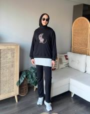 leopar eşofman takım 3