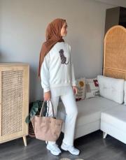 leopar eşofman takım