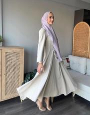 belden oturtma elbise