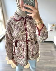 tb desenli kapitone ceket