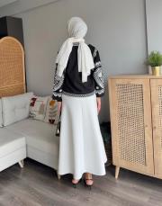 nakışlı kaşe ceket 5