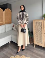 nakışlı kaşe ceket 3