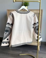 nakışlı kaşe ceket 4