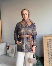 ekose kapitone ceket