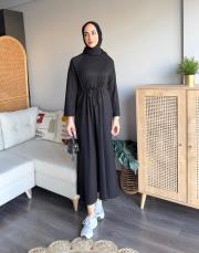 kuşaklı oysho elbise